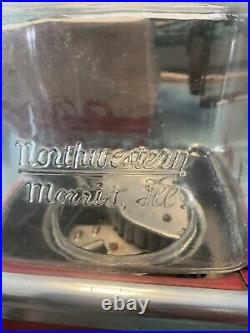 Vintage Northwestern Gumball Machine No Keys