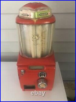 Vintage Northwestern Multi Pack Gum Dispenser Machine 5 Stick Gum Pack