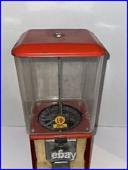 Vintage Northwestern Parkway Corp Vending Machine Model 60 Gumball Toy 10 Cent