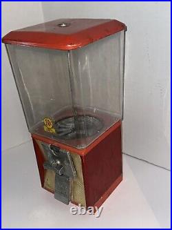 Vintage Northwestern Parkway Corp Vending Machine Model 60 Gumball Toy 10 Cent
