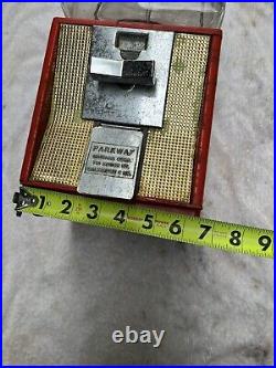 Vintage Northwestern Parkway Vending Machine Model 60 Gumball Toy 5 Cent