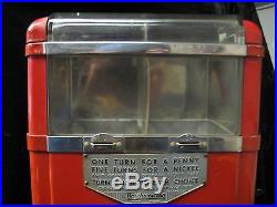 Vintage Northwestern Peanut vending machine