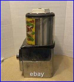 Vintage Northwestern Select-O-Matic Top Turn Chewing Gum Pack Vending Machine 5¢