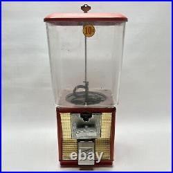 Vintage Northwestern Vending 10 Cent Gumball Bubble Gum Machine TESTED W Key
