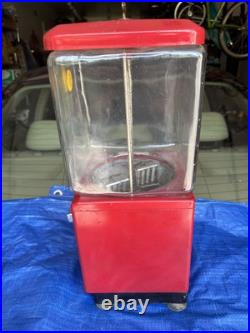 Vintage Northwestern Vending 5 Cent Gumball Bubble Gum Machine TESTED W Key