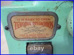 Vintage Northwestern Zenobia Pistachio's Peanut Gumball Machine Works