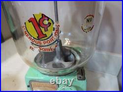 Vintage Northwestern Zenobia Pistachio's Peanut Gumball Machine Works