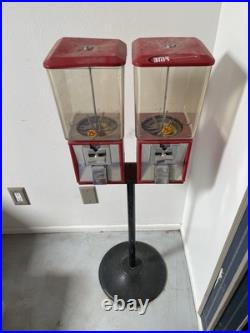 Vintage Northwestern dual-head gumball/candy vending machine