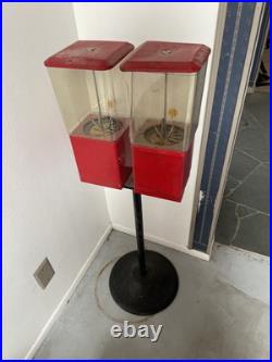 Vintage Northwestern dual-head gumball/candy vending machine