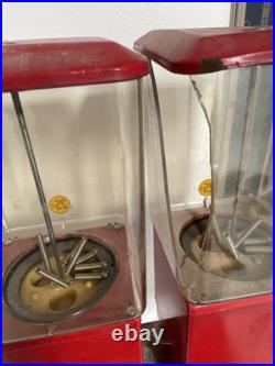 Vintage Northwestern dual-head gumball/candy vending machine