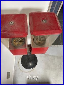 Vintage Northwestern dual-head gumball/candy vending machine