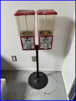 Vintage Northwestern dual-head gumball/candy vending machine