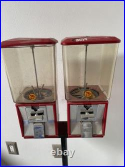 Vintage Northwestern dual-head gumball/candy vending machine