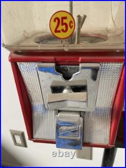 Vintage Northwestern dual-head gumball/candy vending machine