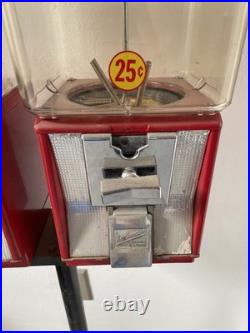 Vintage Northwestern dual-head gumball/candy vending machine