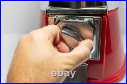 Vintage OK Manufacturing Road Runner Spiral Gumball Machine Red/Chrome