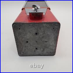 Vintage Oak 10¢ Cent Dime Oak Vista Candy Nut Gumball Machine Plexi Face Working