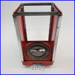 Vintage Oak 10¢ Cent Dime Oak Vista Candy Nut Gumball Machine Plexi Face Working