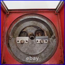 Vintage Oak 10¢ Cent Dime Oak Vista Candy Nut Gumball Machine Plexi Face Working