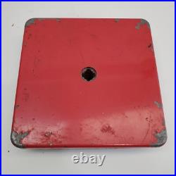 Vintage Oak 10¢ Cent Dime Oak Vista Candy Nut Gumball Machine Plexi Face Working