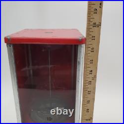 Vintage Oak 10¢ Cent Dime Oak Vista Candy Nut Gumball Machine Plexi Face Working