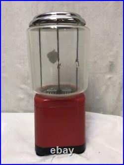 Vintage Oak Acorn All Purpose 5 Cent vending machine withkey (SH3017456)