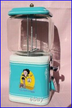 Vintage Oak Acorn Vending Machine Betty Boop On Route 66
