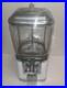 Vintage Oak MFG Company White Acorn. 25 Cent Candy Machine With Key