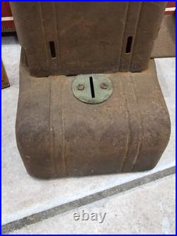 Vintage Ohio Match One Cent Penny Coin Operated Dispenser Vending Machine