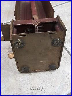 Vintage Ohio Match One Cent Penny Coin Operated Dispenser Vending Machine