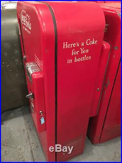 Vintage Original 1950's Vendo 81 Coca Cola Vending Machine Coke Soda