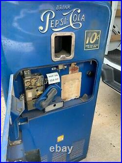 Vintage PEPSI COLA bottle vending machine $. 10