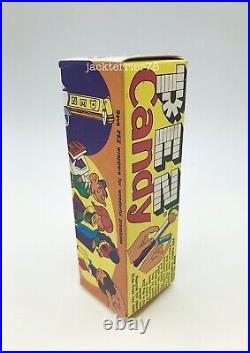 Vintage PEZ Dispenser Candy Refill Packs Sealed In Unopened Vending Machine Box