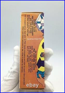Vintage PEZ Dispenser Candy Refill Packs Sealed In Unopened Vending Machine Box