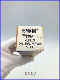 Vintage PEZ Dispenser Candy Refill Packs Sealed In Unopened Vending Machine Box