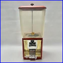 Vintage Parkway Vending 1 Cent Gumball Bubble Gum Machine TESTED With Key