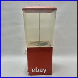 Vintage Parkway Vending 1 Cent Gumball Bubble Gum Machine TESTED With Key