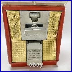 Vintage Parkway Vending 1 Cent Gumball Bubble Gum Machine TESTED With Key