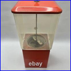 Vintage Parkway Vending 1 Cent Gumball Bubble Gum Machine TESTED With Key