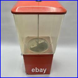 Vintage Parkway Vending 1 Cent Gumball Bubble Gum Machine TESTED With Key