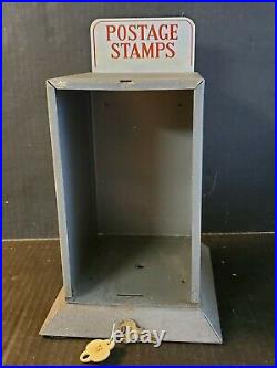 Vintage Penny Trade Vending Machine 2 & 3 Cent Postage Stamp Machine Working