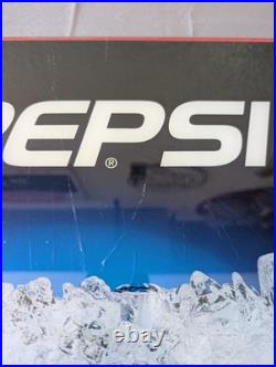 Vintage Pepsi Advertising Sign Plastic Vending Machine Insert