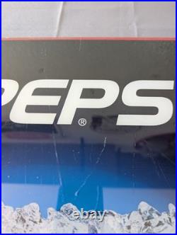 Vintage Pepsi Advertising Sign Plastic Vending Machine Insert