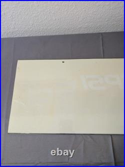 Vintage Pepsi Advertising Sign Plastic Vending Machine Insert