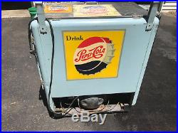 Vintage Pepsi Cola Vending Machine / Cooler Ideal Brand