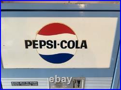Vintage Pepsi-Cola Vending Machine Fully Functional 1960s/70s La Crosse Cooler