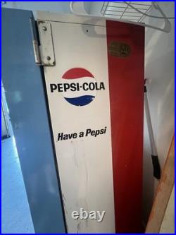 Vintage Pepsi-Cola Vending Machine Fully Functional 1960s/70s La Crosse Cooler