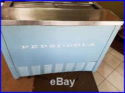 Vintage Pepsi Cola vending machine cooler, Pepsi ice chest