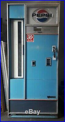 Vintage Pepsi Machine Choice Vend Vub/c 9-81 Coin Op Vending