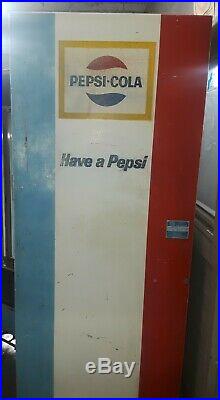 Vintage Pepsi Machine Choice Vend Vub/c 9-81 Coin Op Vending